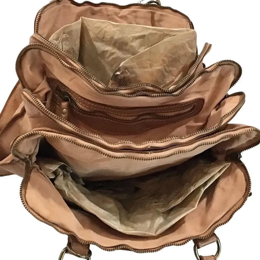 Constanza Rota Satchel, Cognac